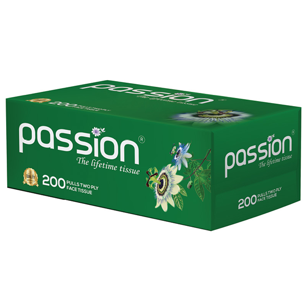 Passion Face Tissue 200 Pulls
