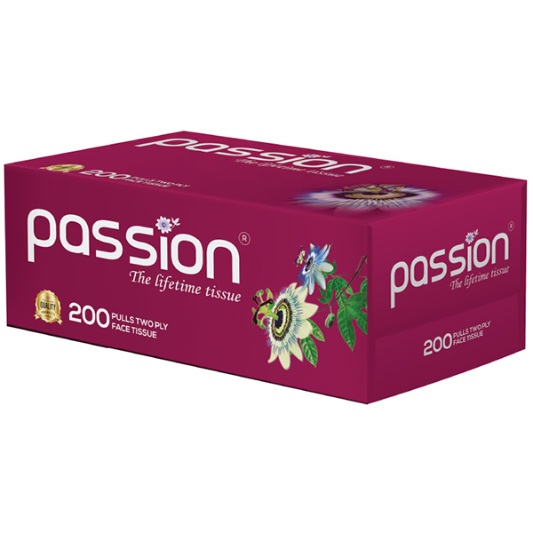 Passion Face Tissue 200 Pulls
